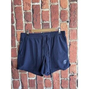Zero Foxtrot Mens Blue Athletic Running Shorts Size XL w/ Drawstring